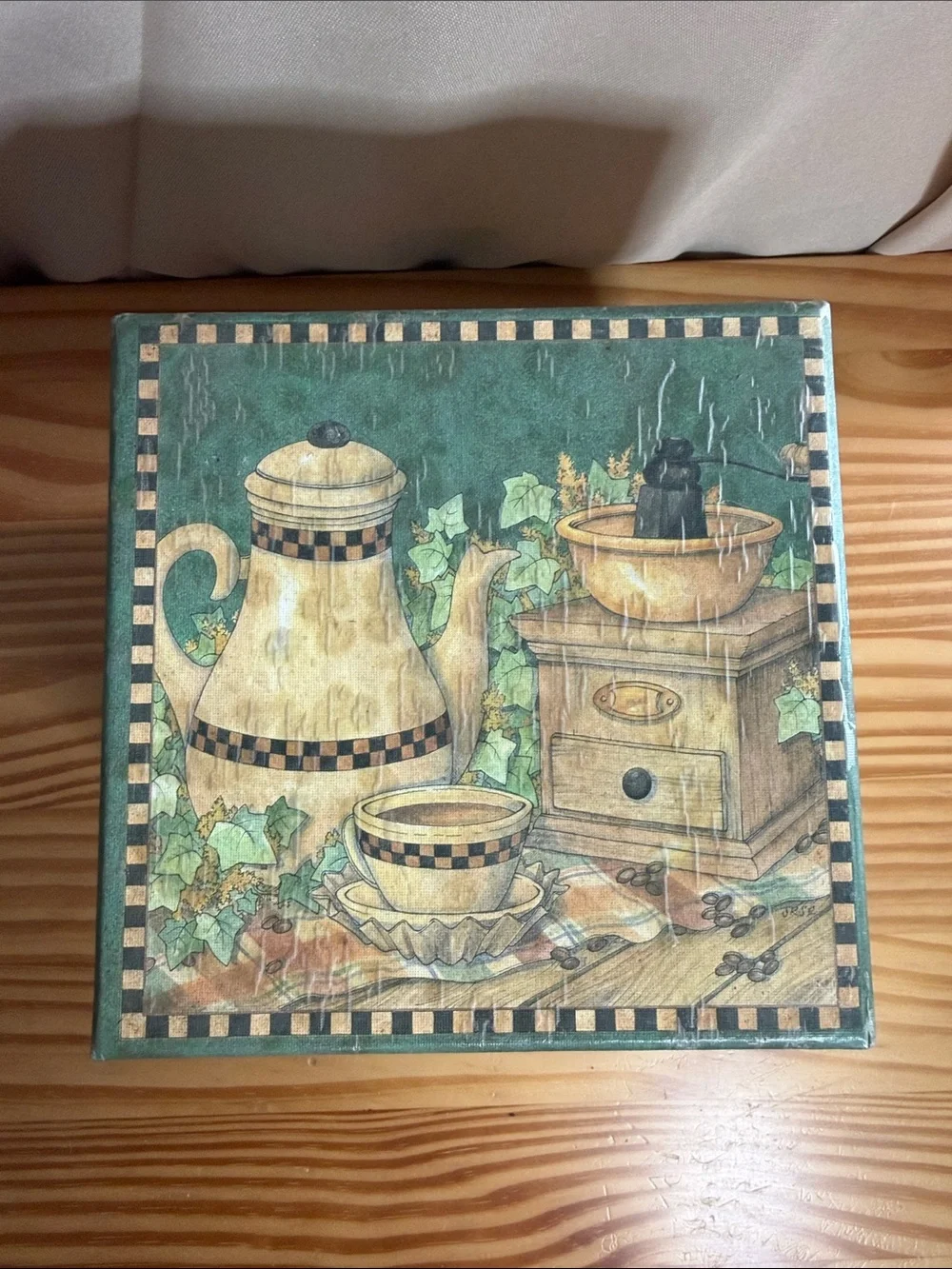 Vintage Bob’s Boxes Nesting Set 5pc Coffee & Tea Shelly Reins Smith